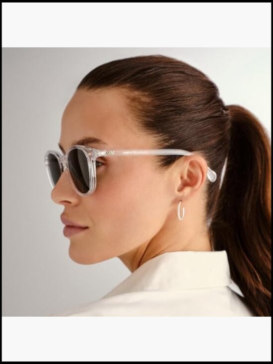 Women\'s Round Sunglasses with Polarized Lenses